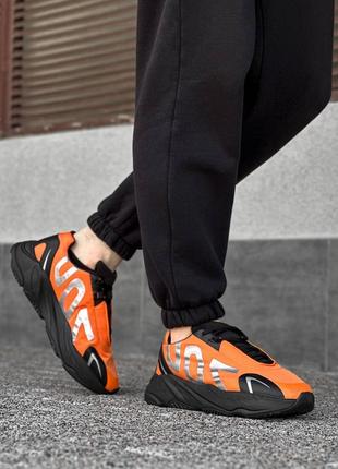 Стильні помаранчеві чоловічі спортивні кросівки на літо,весна,осінь,демісезон-чоловіче взуття