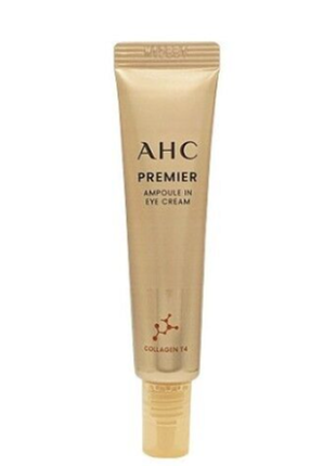 Антивіковий крем для шкіри навколо очей ahc premier ampoule in eye cream1 фото