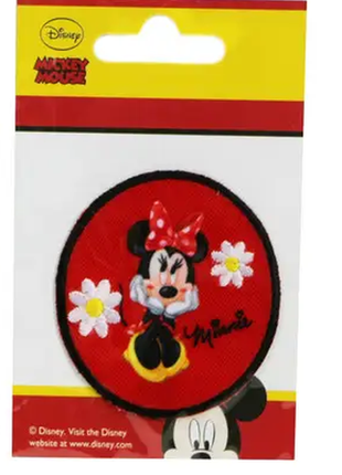 Наклейка на одежду "мини маус" mickey mouse disney pav-10151