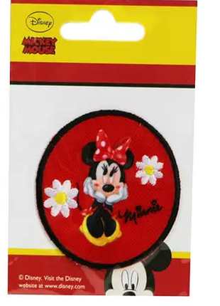 Наклейка на одяг "міні маус" mickey mouse disney pav-10151