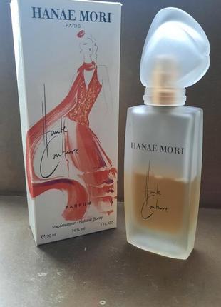 Шикарні найжіночніші парфуми екстракт духі фдакон з 30 мл hanae  mori haute couture1 фото