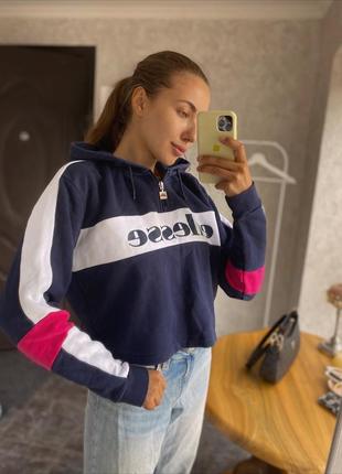 Укороченный худи оверсайз ellesse