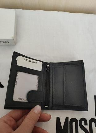 Мужской кожаный кошелек.производитель итальялия.