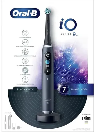 Електрична зубна щітка oral-b io series 9n black2 фото