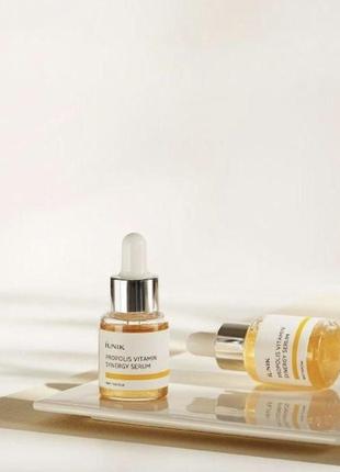 Вітамінна сироватка з прополісом iunik propolis vitamin synergy serum, 15 мл1 фото