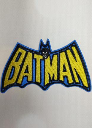 Нашивка, патч "бэтмен. batman. дс. dc"  (наш0083)2 фото