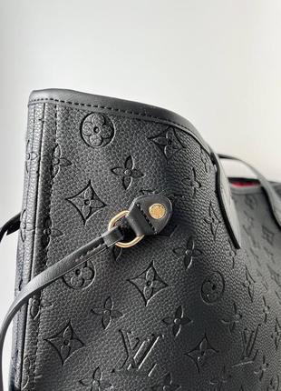 Сумка louis vuitton neverfull black3 фото