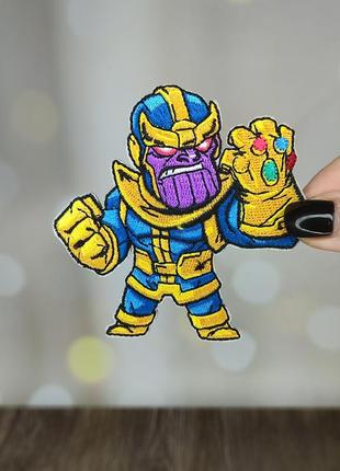 Нашивка, патч "танос. thanos. марвел. marvel"  (наш0065)