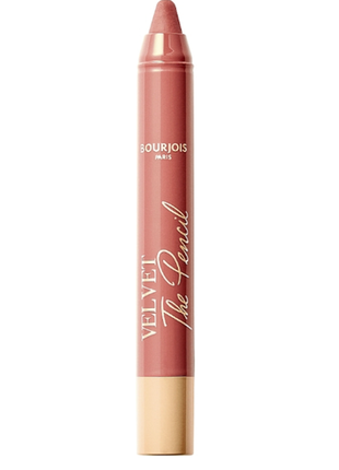 Помада-олівець для губ bourjois velvet the pencil lipstick2 фото