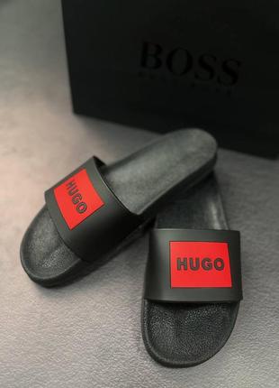 Мужские тапки hugo boss2 фото