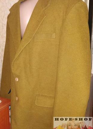 Пиджак мужской шерстяной,олива 48/524 фото