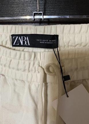 42-46 р нові круті подовжені шорти бермуди на гумці з принтом zara s-m розмір2 фото