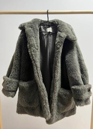 Женская куртка шуба шубка h&amp;m m10 фото