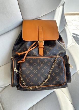 Рюкзак louisvuitton trio monogram