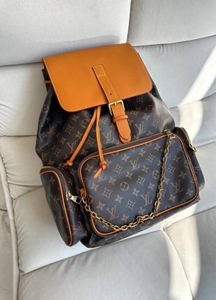 Рюкзак louisvuitton trio monogram3 фото