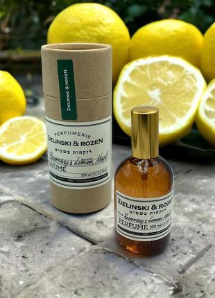 Парфюмированная вода унисекс аромат объем 100 мл & rozen rosemary & lemon, neroli edp 100ml