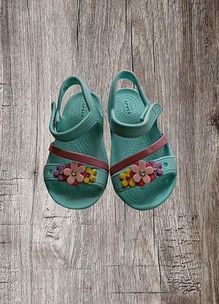 Босоножки/crocs c7 14.5 стелька