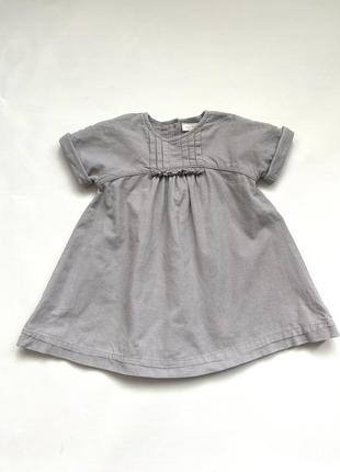 Літня сукня з мікровельвету для дівчинки2 фото