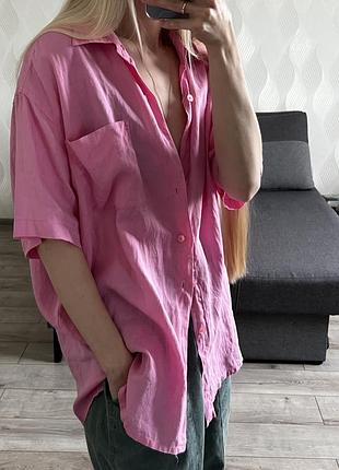 Рубашка из 100% льна