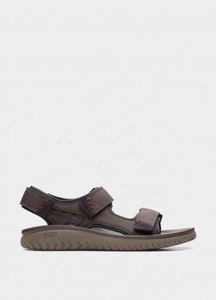 Чоловічі сандалії clarks  / коричневі сандалі кларкс