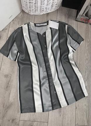 & other stories шелк сорочка