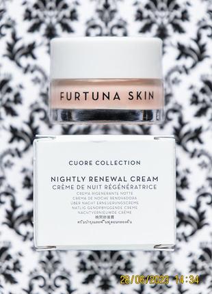 Люкс ! нічний омолоджуючий крем furtuna skin nightly renewal cream cuore collection