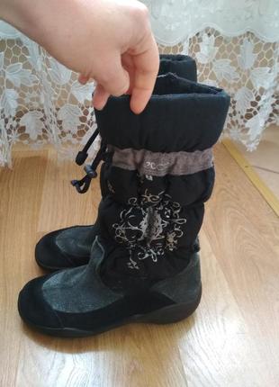 Термо сапоги,чобітки ecco gore-tex 35р оригінал