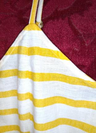 100% бавовна літній сарафан у смужку сарафан на ґудзиках