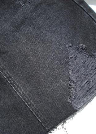Zara, джинсовая юбка, р.xs9 фото