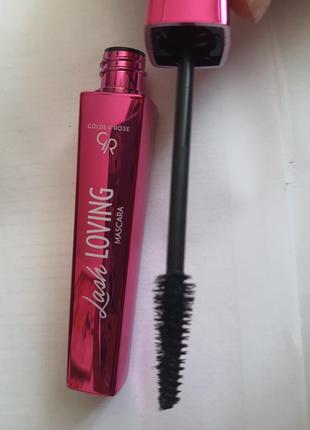 Туш для вій rose inc ultra-black lash lift serum mascara