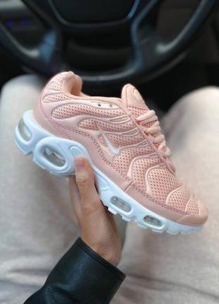 Кроссовки nike air max tn розовые