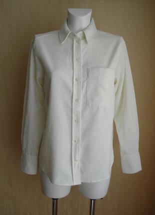 Zara, рубашка из микро вельвета, р.xs4 фото