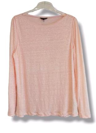 Лонгслив лляний massimo dutti 2
