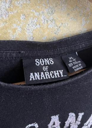 Мерч футболка sons of anarchy 2016 интересный принт анархия cedarwood state screen stars4 фото