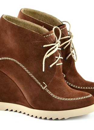 Ботинки женские modus vivendi  36 100 % замша натуральная