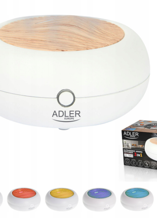 Ультразвуковой увлажнитель воздуха adler ad 7969 7 м³/ч 5 вт белый