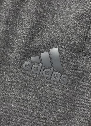 Мужские серые спортивные повседневные тренировочные шорты adidas essentials адидас. размер s m7 фото