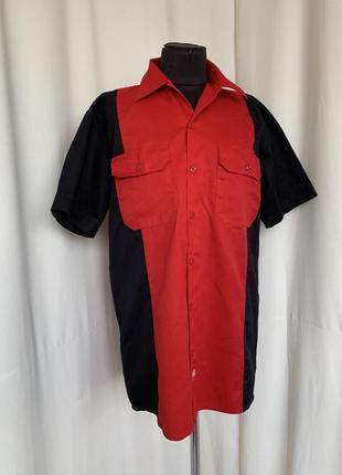 Рубашка в винтажном стиле чендлер плотный поликоттон2 фото