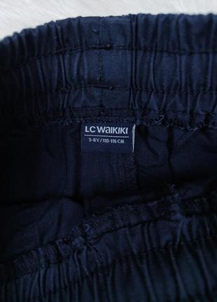 Детские шорты для мальчика lc waikiki темно-синие пояс резинка размер 1168 фото