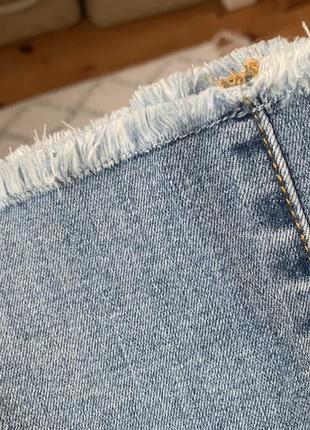 Новые джинсы размер s, sela размер 28, новые с биркой с необработанным краем, удобные!5 фото