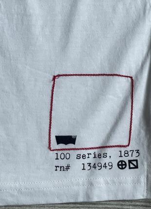 Футболка levi's 100 series crew neck t-shirt5 фото