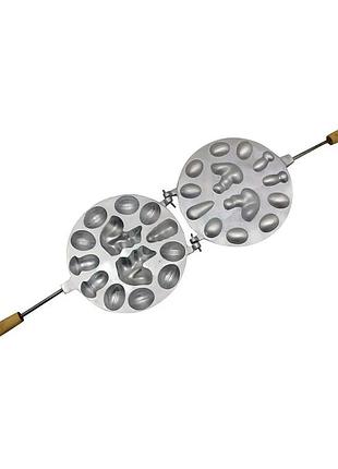 Форма большая для выпечки орешков и белочек (орешница) «белочка»