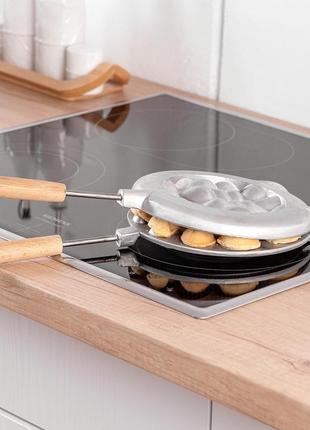 Форма большая для выпечки орешков и белочек (орешница) «белочка»