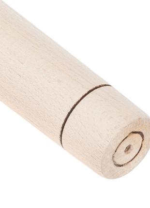 Скалка деревянная для пельменей 40 см ø 3.5 см4 фото