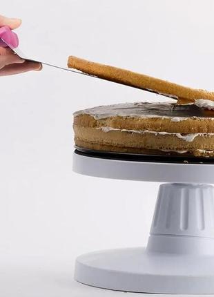 Підставка лопатка для торта з нержавіючої сталі5 фото