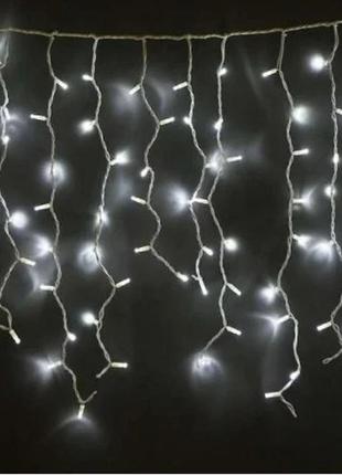 Новорічна зовнішня світлодіодна гірлянда дощ «бахрома вулична» 120 led ys-uk002 3x0.5м...
