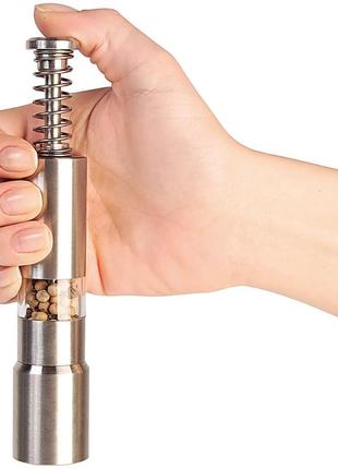 Подрібнювач спецій млин сільничка перечниця перцемолка для спецій перцю солі pepper mill