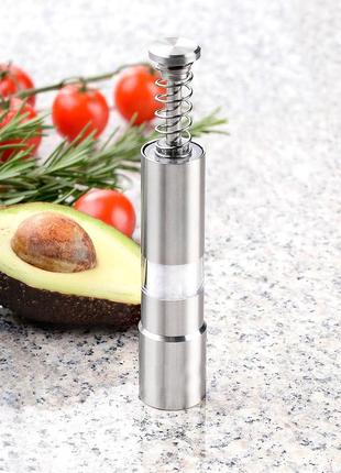 Подрібнювач спецій млин сільничка перечниця перцемолка для спецій перцю солі pepper mill