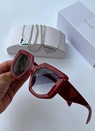 Брендовые очки в стиле prada ♥️