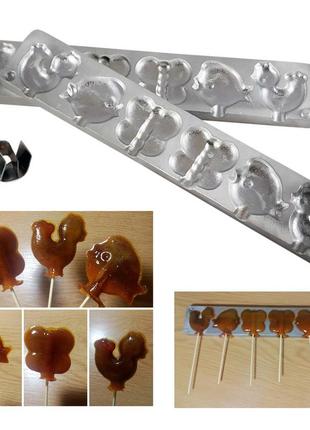 Форма для приготування льодяників і цукерок «метелики»